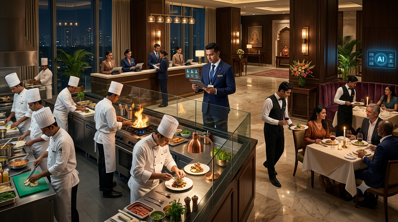 Restaurant hospitality staff management